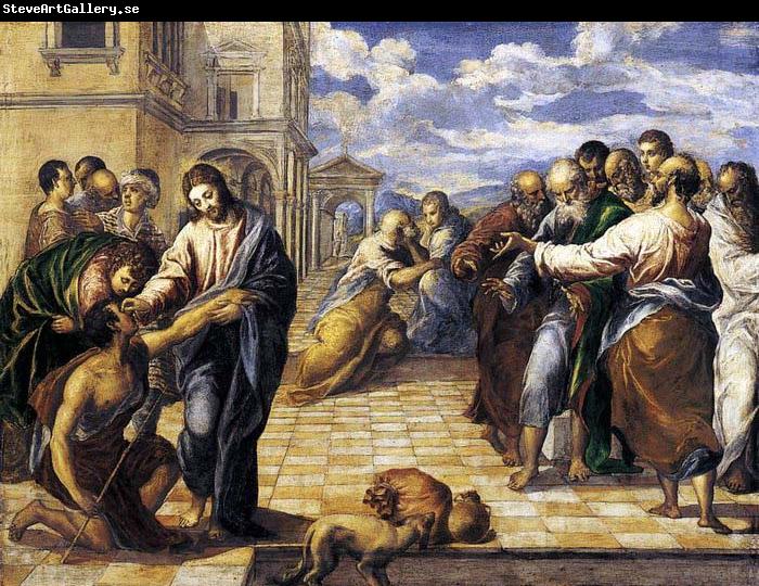 El Greco Christ Healing the Blind